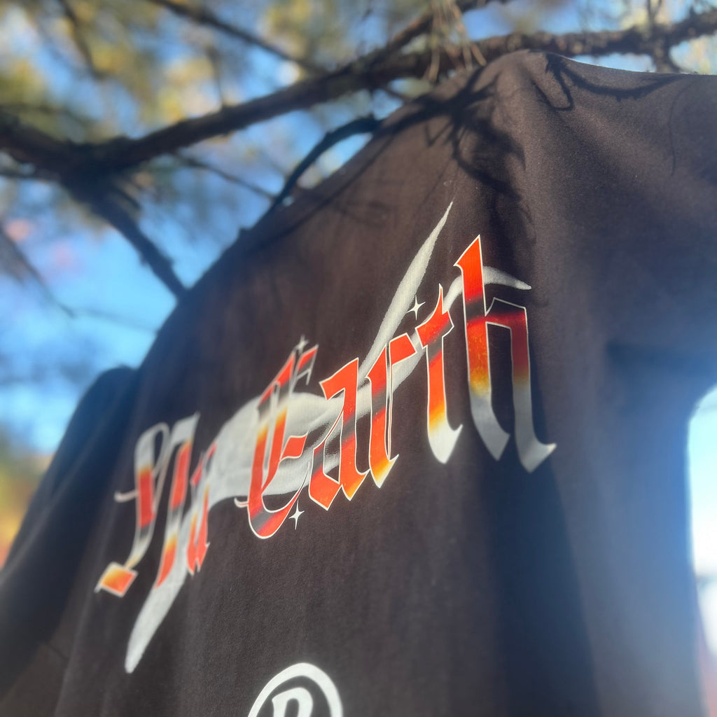 NU Cropped Box Oversized T shirt // Extended Sleeve